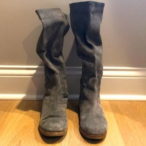 Michael Kors Suede Tall Boots